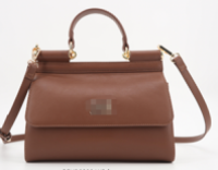 elegant brown structured satchel