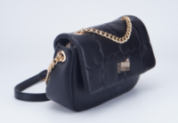 black quilted crossbody bag