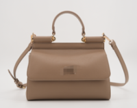 elegant brown structured satchel